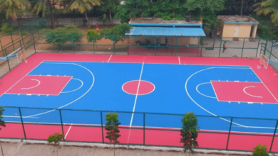 basketball synthetic court