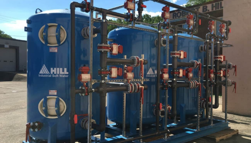 commercial water softener system