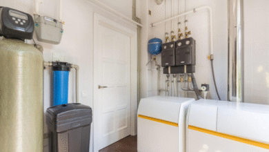 commercial water softener installation