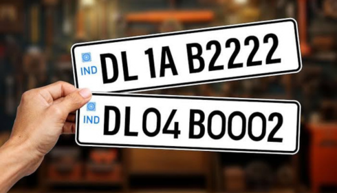 hsrp number plate for old vehicle